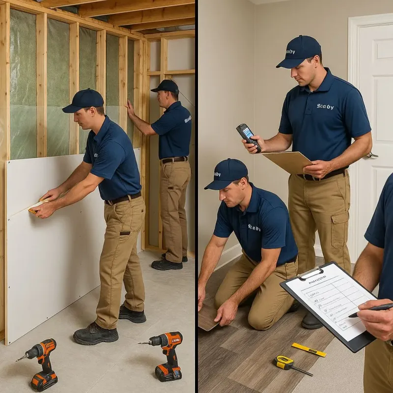 Repairs and Reconstruction process in Washingtonville, NY